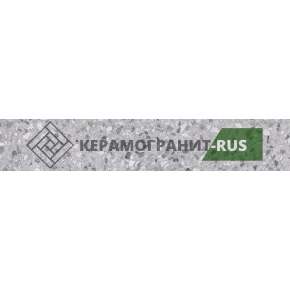 Керамогранит Терраццо серый обрезной 600х600